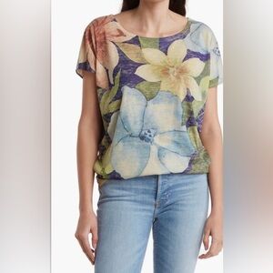 Floral Print Women's Top